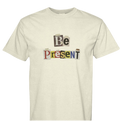 Be Present Magazine Cutout Tee
